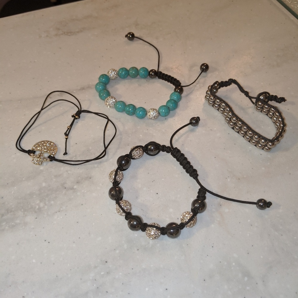 Lot of Adjustable Bracelets
